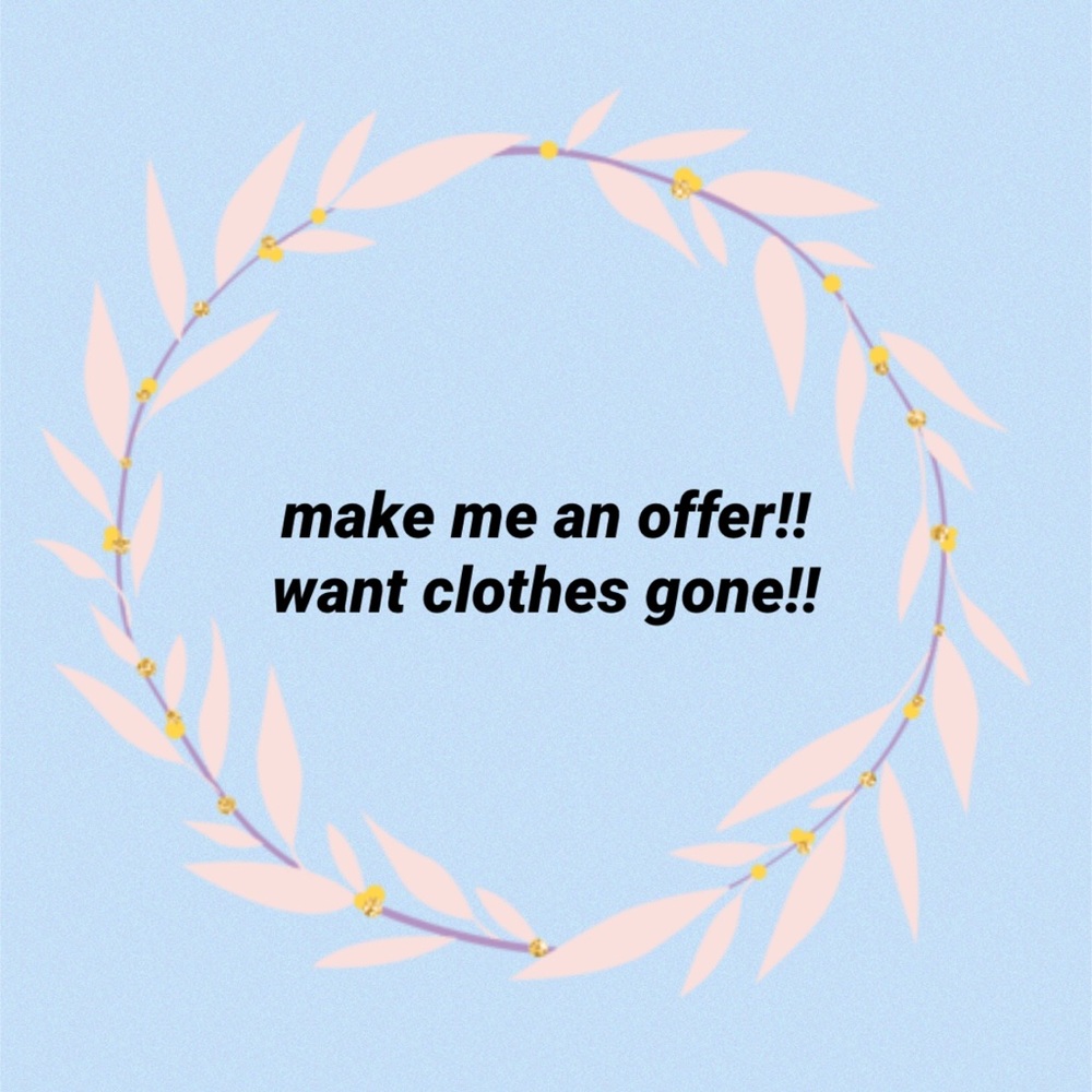 will accept reasonable offers!